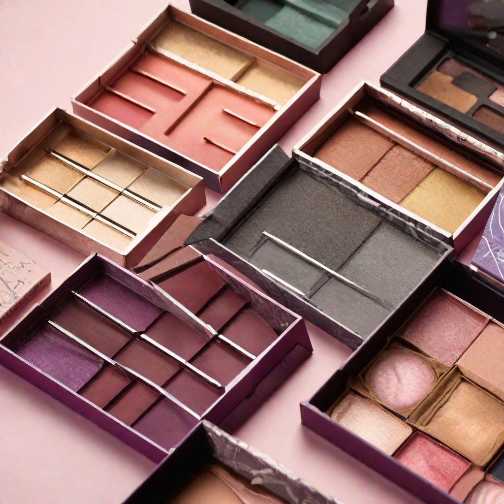 What are the popular Corrugated Eyeshadow Boxes color trends?